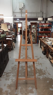 Lot 856 - Windsor & Newton folding easel and another easel (2)