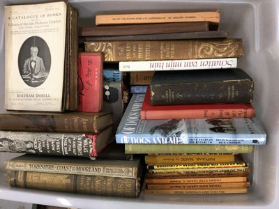 Lot 410 - Two boxes of assorted books