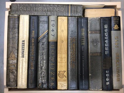 Lot 397 - Large quantity of the westpoint Howitzer and other USMA books