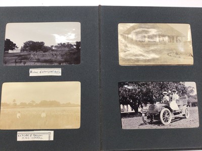 Lot 1464 - Three early 20th century photograph albums of India