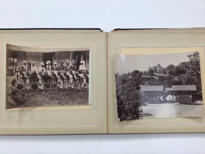 Lot 1464 - Three early 20th century photograph albums of India