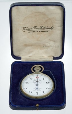 Lot 580 - Venner stopwatch in original case