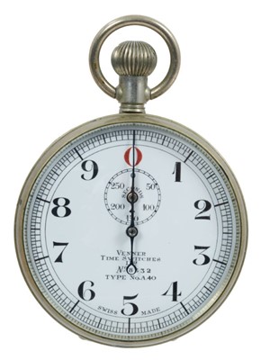 Lot 580 - Venner stopwatch in original case