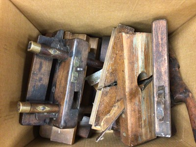 Lot 503 - Box of wooden planes