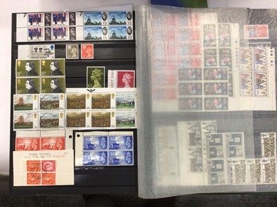 Lot 1406 - Stamps G.B. Queen Elizabeth collection housed in Stanley Gibbons hingeless albums to include early commemorative and definitive issues, watermark varieties, phosphor issues various presentation pac...