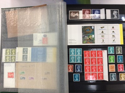 Lot 1406 - Stamps G.B. Queen Elizabeth collection housed in Stanley Gibbons hingeless albums to include early commemorative and definitive issues, watermark varieties, phosphor issues various presentation pac...
