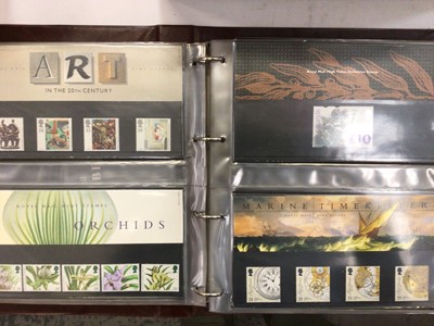 Lot 1406 - Stamps G.B. Queen Elizabeth collection housed in Stanley Gibbons hingeless albums to include early commemorative and definitive issues, watermark varieties, phosphor issues various presentation pac...