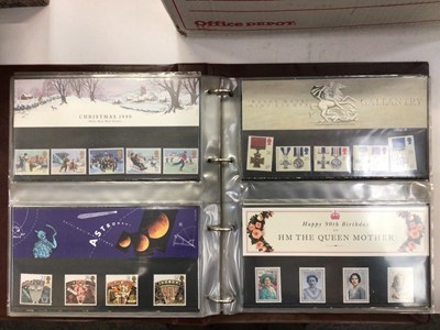 Lot 1406 - Stamps G.B. Queen Elizabeth collection housed in Stanley Gibbons hingeless albums to include early commemorative and definitive issues, watermark varieties, phosphor issues various presentation pac...