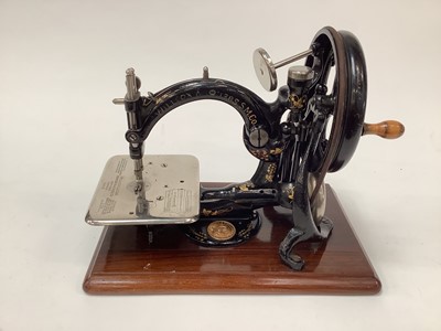 Lot 2575 - Willcox sewing machine in box