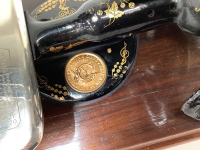 Lot 2575 - Willcox sewing machine in box