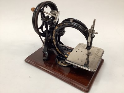 Lot 2575 - Willcox sewing machine in box
