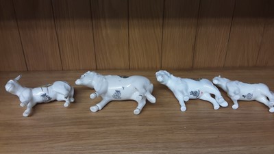 Lot 165 - Selection of Crested China Horses and Ponies, various manufacturers ito include Willow Art, Savoy and Carlton