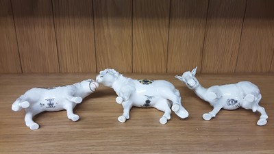 Lot 165 - Selection of Crested China Horses and Ponies, various manufacturers ito include Willow Art, Savoy and Carlton