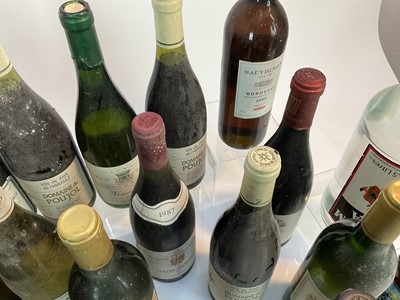 Lot 169 - Twenty three bottles, various red and white wines