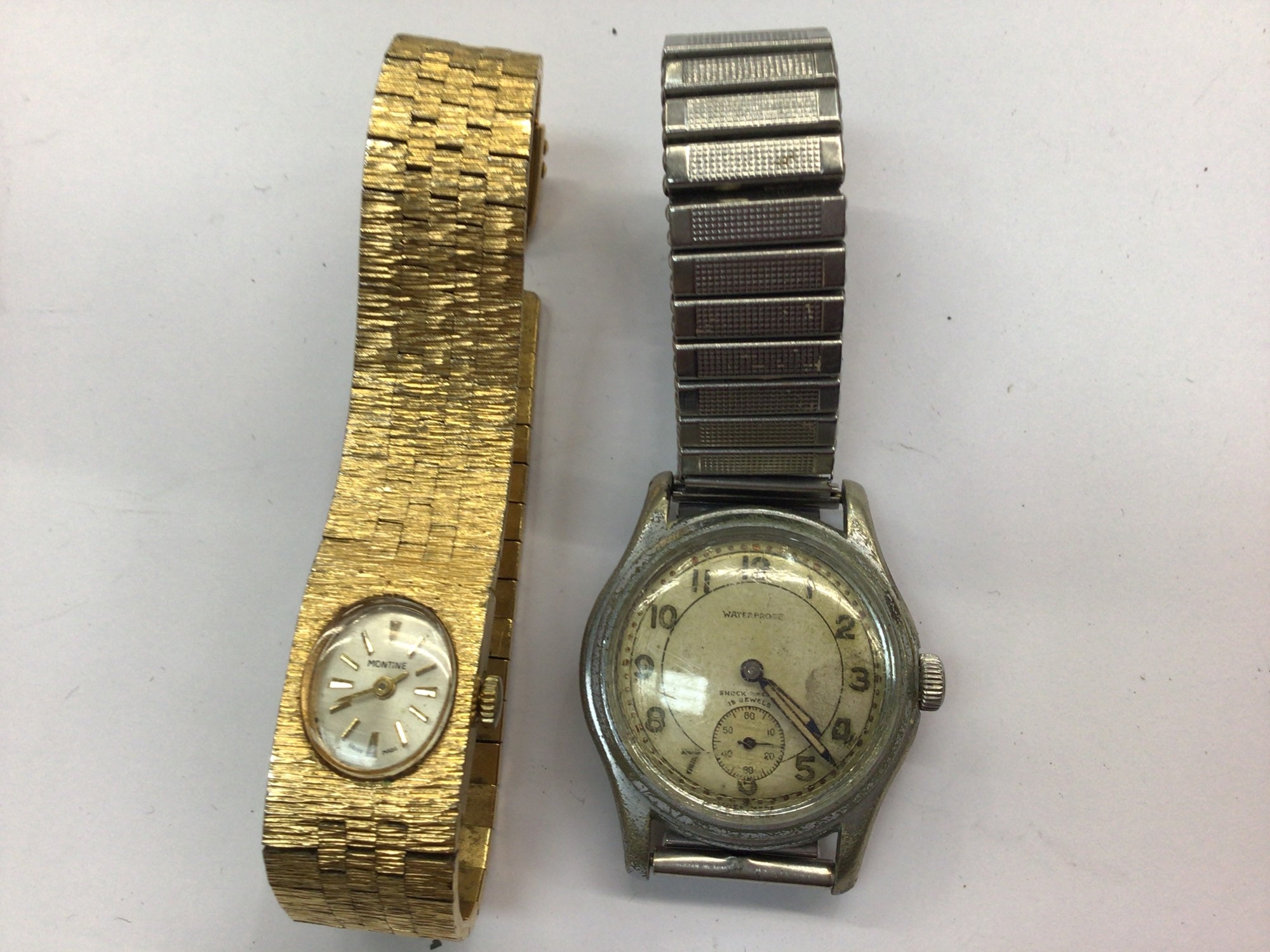 Lot 685 - Smiths 9ct gold cased wristwatch in case,