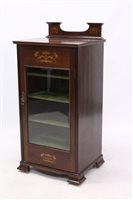 Lot 1519 - Edwardian Art Nouveau-style mahogany and...