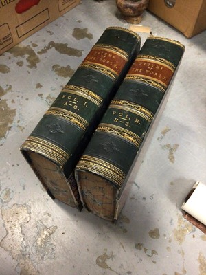 Lot 192 - Two boxes of mixed books, including antiquarian