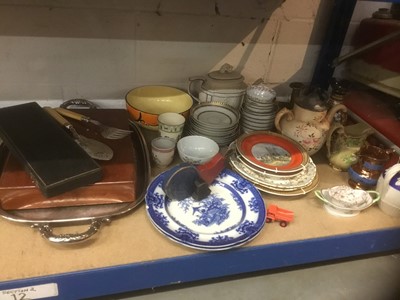 Lot 471 - 18th century and later ceramics and silver plate