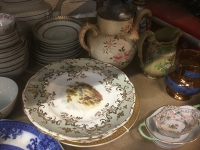 Lot 471 - 18th century and later ceramics and silver plate