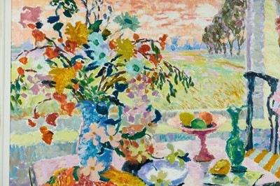 Lot 1165 - *Hugo Grenville (b.1958) oil on canvas, Winter Sun, initialled, framed