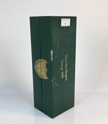 Lot 1 - Champagne - one bottle, Dom Perignon 1992, in original sealed box
