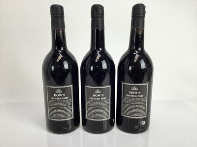 Lot 20 - Port - three bottles, Dow’s Crusted, bottled 1985
