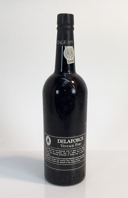 Lot 23 - Port - one bottle, Delaforce 1977