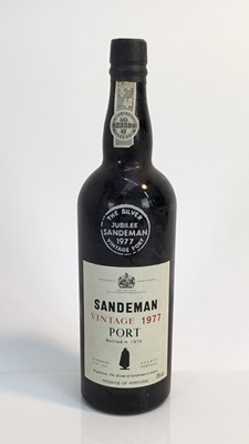 Lot 21 - Port - one bottle, Sandeman 1977