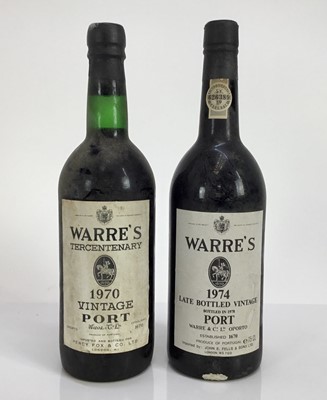 Lot 24 - Port - two bottles, Warre’s 1970 & 1974