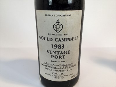 Lot 18 - Port - two bottles, Gould Campbell and Smith Woodhouse 1983