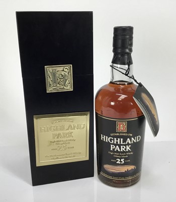Lot 134 - Whisky - one bottle, Highland Park 25 year old