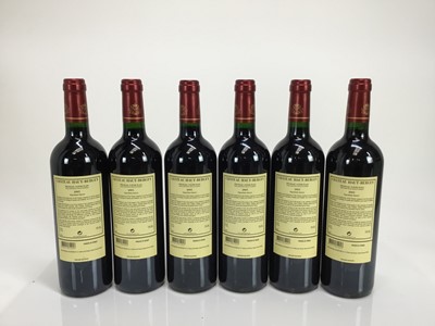 Lot 57 - Wine - six bottles, Chateau Haut Bergey 2005