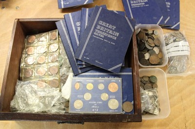 Lot 519 - World - Mixed coins to include G.B. silver Three Pences Victoria Commemorative Medal 1897, bronze copper, cupro-nickel, Mexico City silver 8 Reales 1772 VG-AF, France silver 5 Franc's 1825, 1833, B...