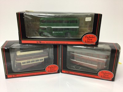 Lot 1822 - Diecast boxed and unboxed selection including EFE, Solido, Corgi, Dinky 670 armoured car boxed, Corgi Classics x 4 boxed