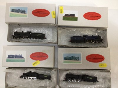 Lot 1816 - Railway Six Union Mills Models N Gauge locomotives together with another similar (7)