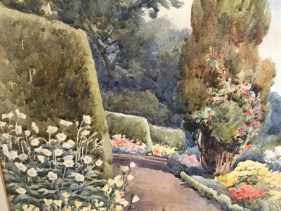 Lot 68 - Ina Clogstoun (late 19th / early 20th century) - three Italian garden scenes