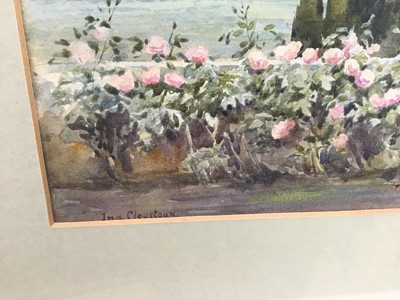 Lot 321 - Ina Clogstoun (late 19th / early 20th century) - three Italian garden scenes