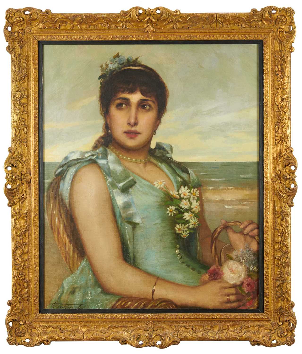 Lot 1125 - Leon Herbo (1850-1907) oil on canvas