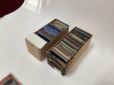 Lot 2606 - Quantity of boxed magic lantern slides