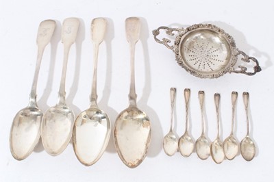 Lot 332 - Extensive silver composite Kings Pattern table service