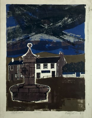 Lot 70 - Brill - print, Derbyshire scene