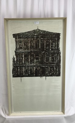 Lot 71 - English School 1969, coloured print, signed and another by Richard Bew