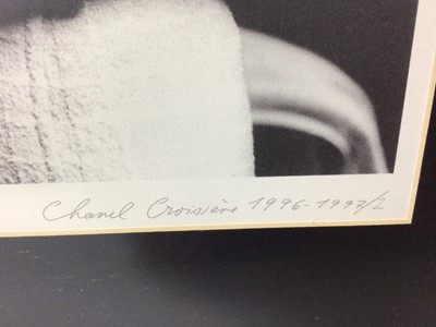 Lot 2237 - Chanel Croisiere 1996-1997 press pack with 25 limited edition prints of photographs taken by Karl Lagerfeld, ten of which are framed
