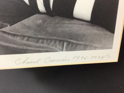 Lot 2237 - Chanel Croisiere 1996-1997 press pack with 25 limited edition prints of photographs taken by Karl Lagerfeld, ten of which are framed