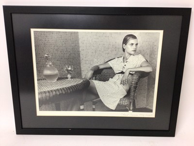 Lot 2237 - Chanel Croisiere 1996-1997 press pack with 25 limited edition prints of photographs taken by Karl Lagerfeld, ten of which are framed