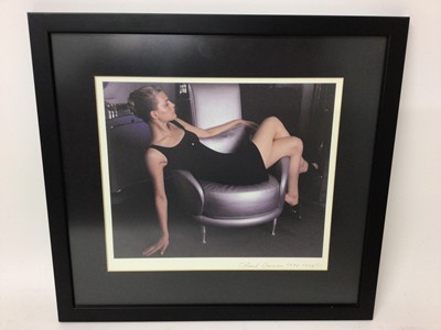 Lot 2237 - Chanel Croisiere 1996-1997 press pack with 25 limited edition prints of photographs taken by Karl Lagerfeld, ten of which are framed