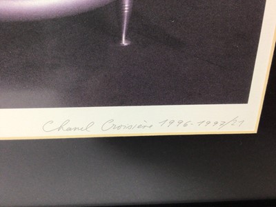 Lot 2237 - Chanel Croisiere 1996-1997 press pack with 25 limited edition prints of photographs taken by Karl Lagerfeld, ten of which are framed