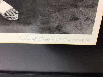Lot 2237 - Chanel Croisiere 1996-1997 press pack with 25 limited edition prints of photographs taken by Karl Lagerfeld, ten of which are framed