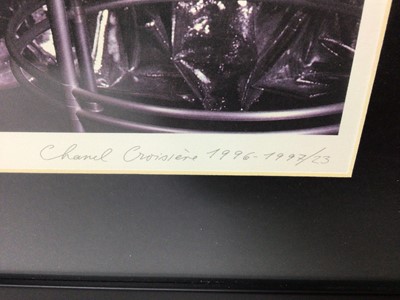Lot 2237 - Chanel Croisiere 1996-1997 press pack with 25 limited edition prints of photographs taken by Karl Lagerfeld, ten of which are framed