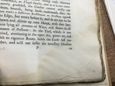 Lot 680 - Tull, Jethro, The New Horse-Houghing Husbandry, 1731 first edition